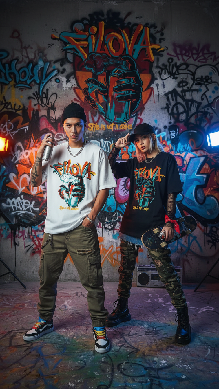 Style Is Not A Crime White graphic T-shirt social image