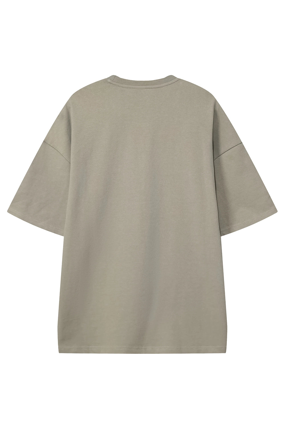 Very Busy Doing Nothing Dark Apricot graphic T-shirt, back view