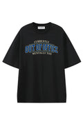 Currently Out Of Office Mentally Too Black graphic T-shirt, front view