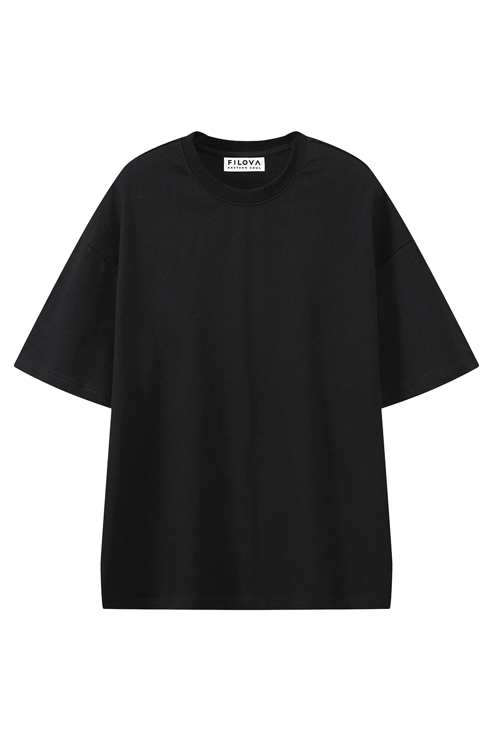 Open Late Book Market Black graphic T-shirt, front view