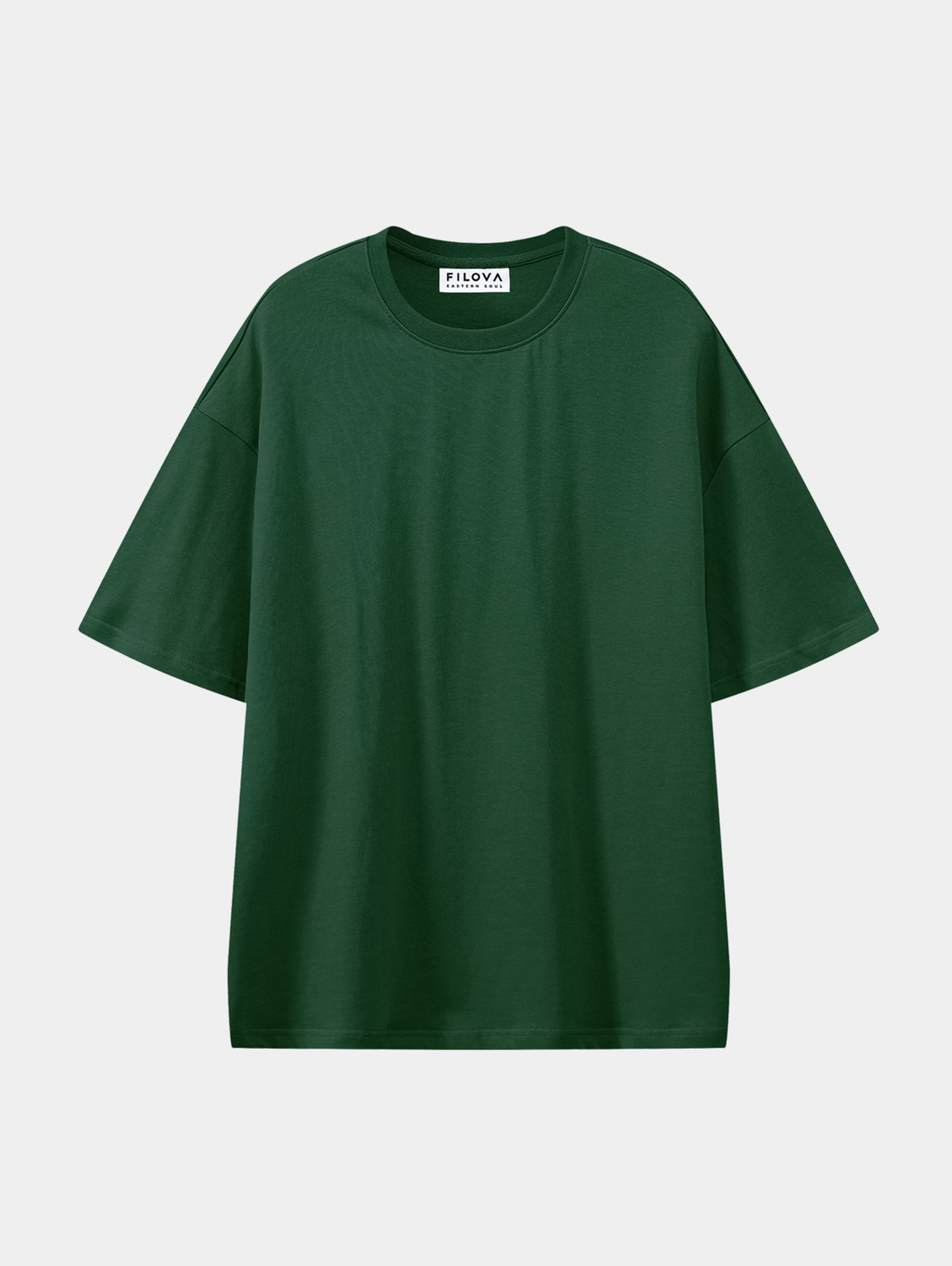 Open Late Book Market Dark Green graphic T-shirt, front view