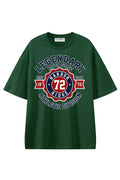 River State Division Dark Green graphic T-shirt, front view