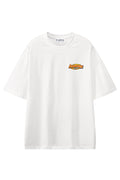 Loud Crew White graphic T-shirt, front view