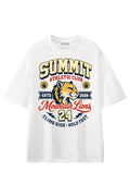 Summit Athletic Club White graphic T-shirt, front view