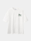 Filova Eastern Soul Basic White graphic T-shirt, front view